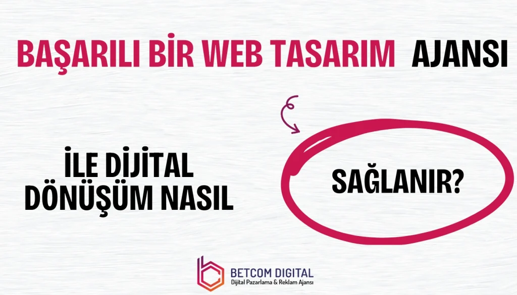 Başarılı Bir Web Tasarım Ajansı ile Dijital Dönüşüm Nasıl Sağlanır?